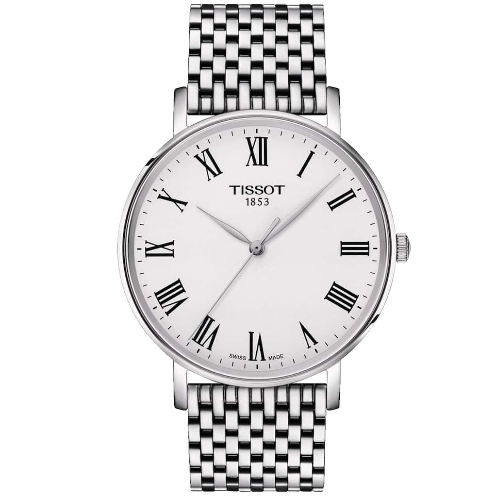 Tissot Men's Everytime White Dial Watch - T1434101103300 - 6 (36)
