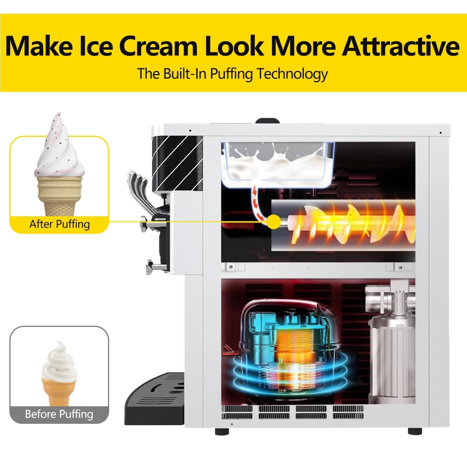 Commercial Soft Serve Ice Cream Maker Bed Bath Beyond 40600290