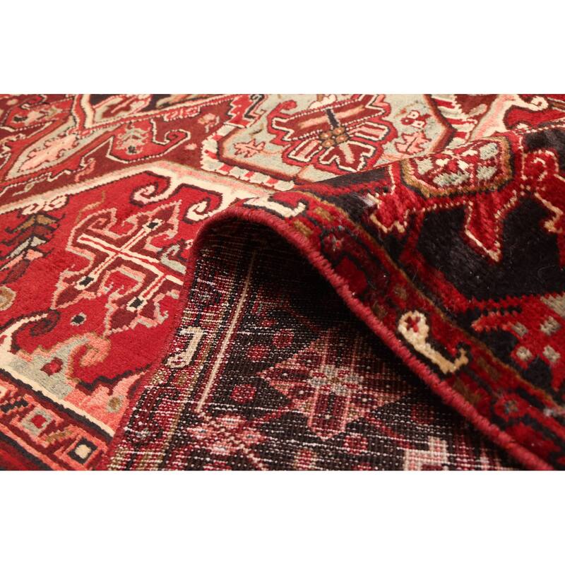 ECARPETGALLERY Hand-knotted Sarabi Red Wool Rug - 8'6 x 10'11