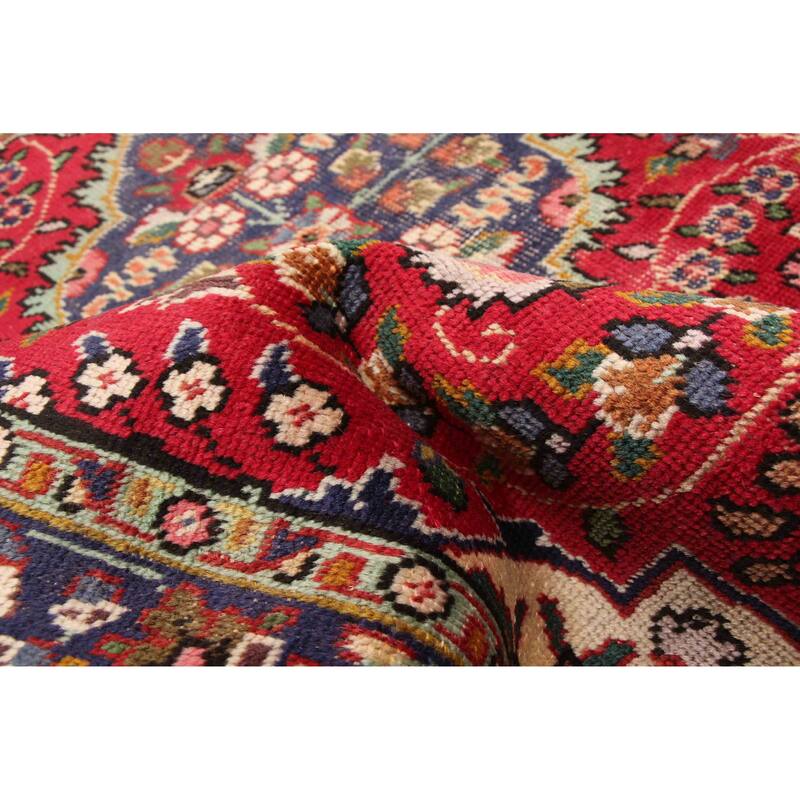 ECARPETGALLERY Hand-knotted Andelz Red Wool Rug - 3'3 x 4'7