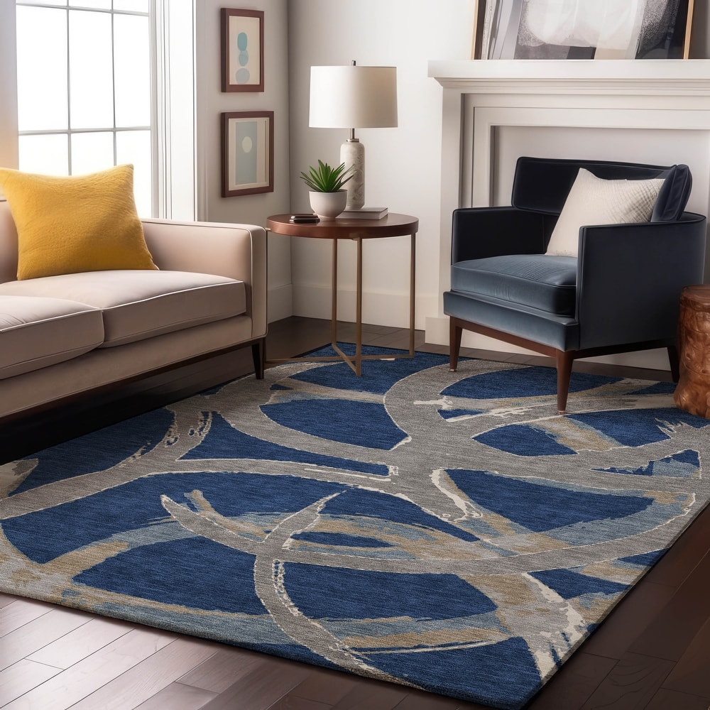 Premium Washable Super Soft Modern Zeus Mayfield Rug