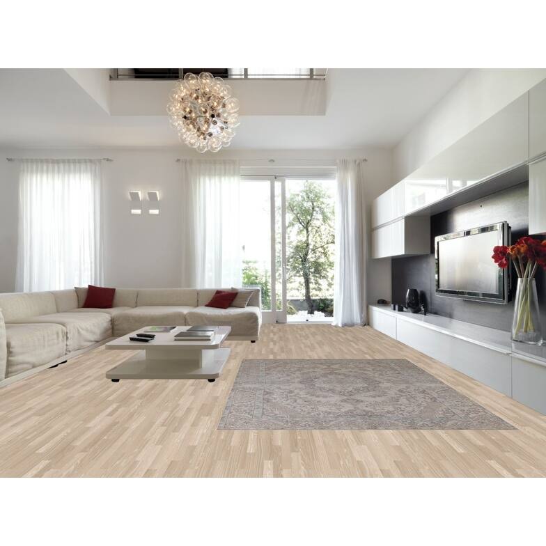 Hand Knotted Oriental 100% Wool Carpet Traditional Medallion Beige & Ivories Tabriz Area Rug - 10' 9'' X 7' 8''