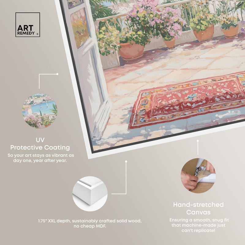 Room with a View Canvas by Art Remedy