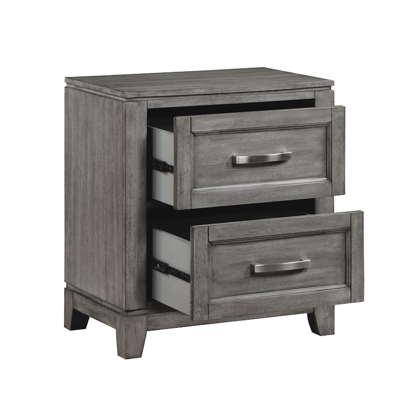 Asa 2-Drawer Nightstand