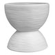 preview thumbnail 5 of 4, Uttermost Bongo White Rattan Side Table - 21.75"W x 22"H x 21.75"D