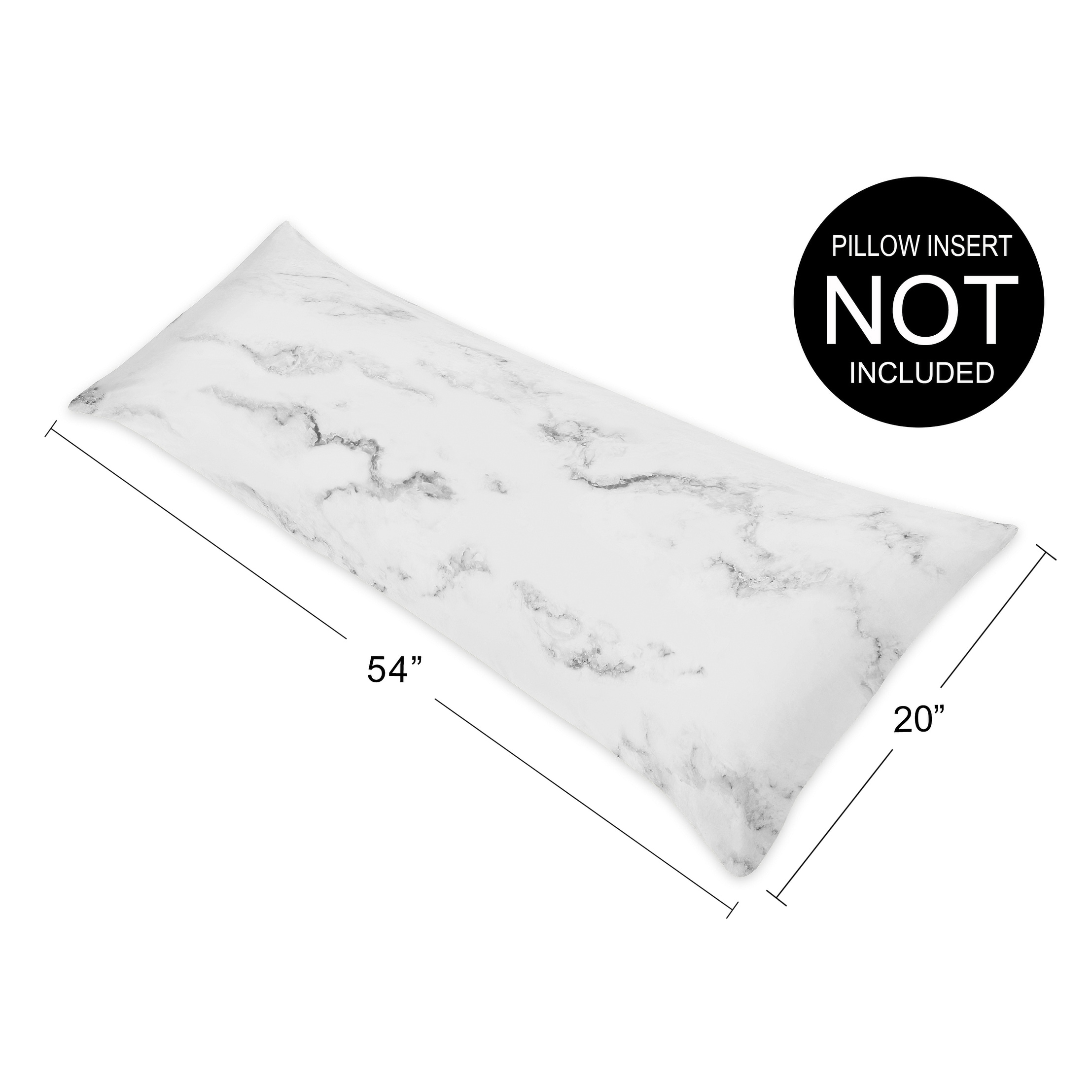 Marble body 2024 pillow cover