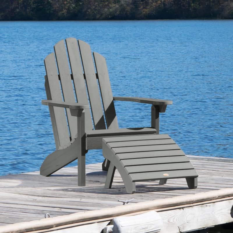 Outdoor Chair and Ottoman Set