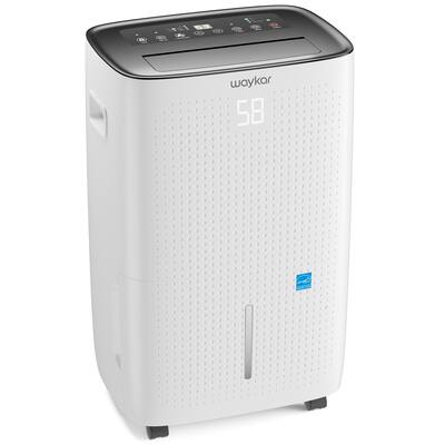 Waykar 150-Pint Energy Star Rated Dehumidifier for Rooms up to 7,000 Square Feet Sq. Ft