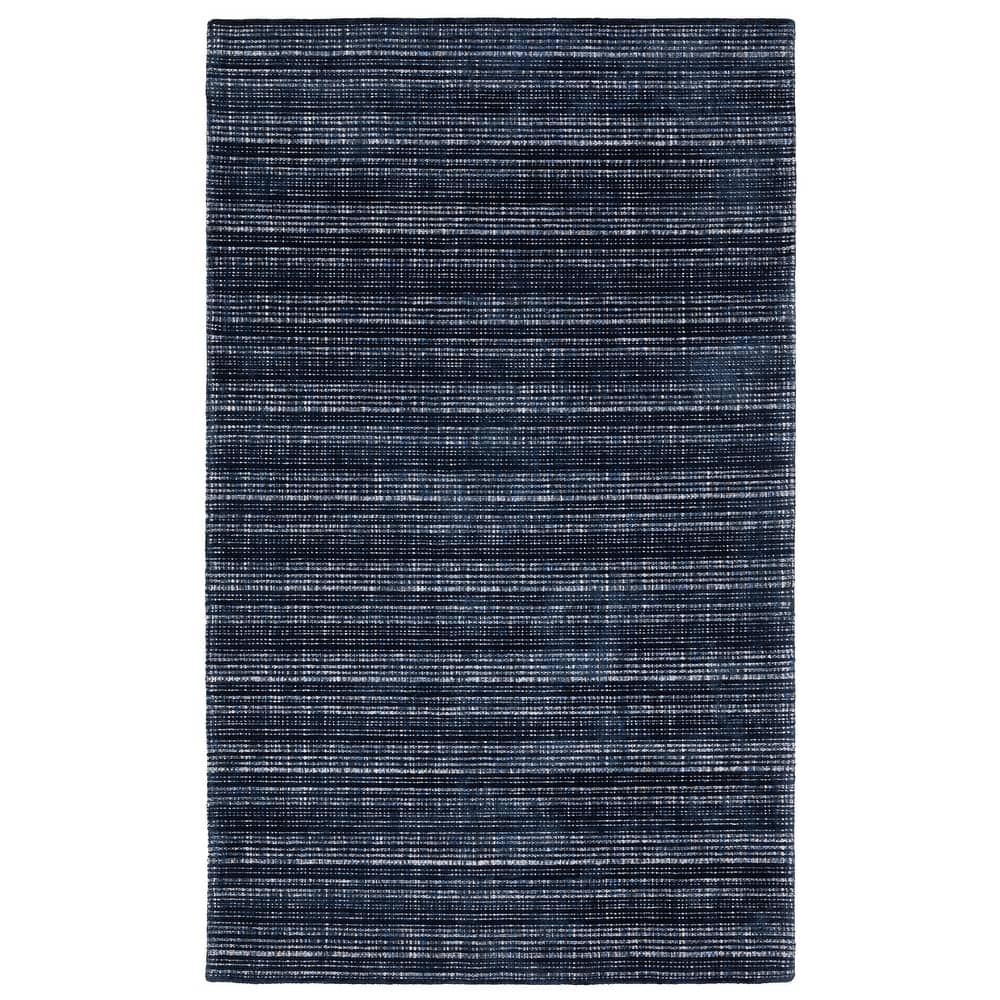 Style Haven Corey Textural Stripe Wool and Viscose Hand-tufted Rug