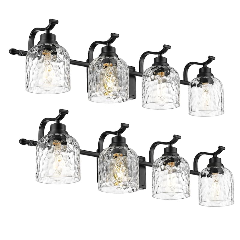 Modern 3/4-Light Bathroom Vanity Light