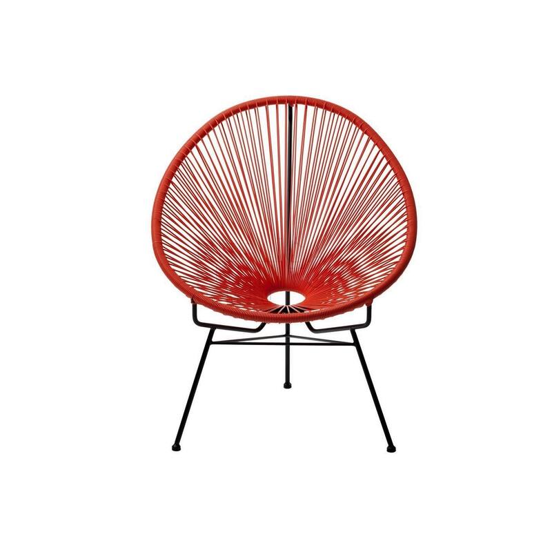 Acapulco Chair - H34.5xW28.5xD32.75 - Red