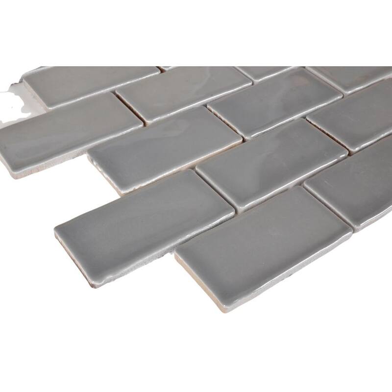 The Tile Life Metro 12x11 Dark Grey Porcelain Wall Tile
