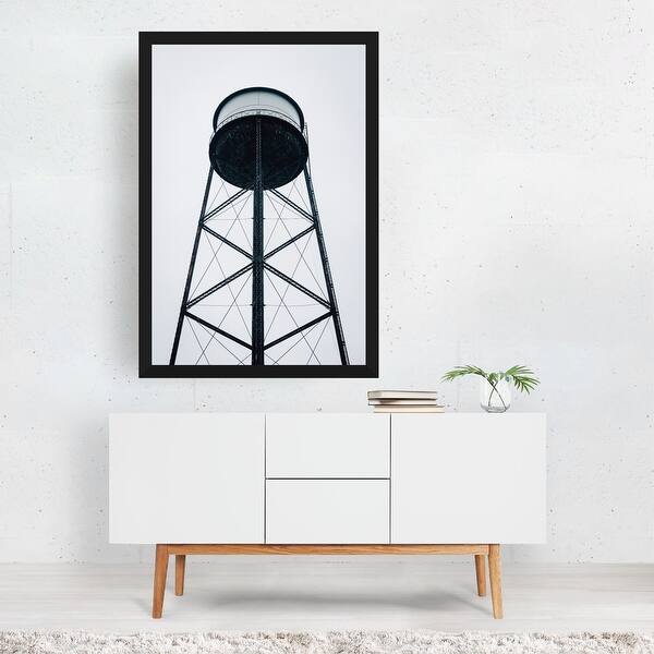 New York City Brooklyn Greenpoint Water Tower Urban Art Print/Poster