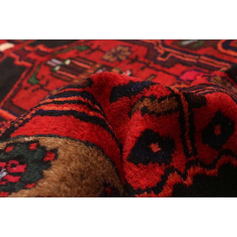 ECARPETGALLERY Hand-knotted Konya Anatolian Red Wool Rug - 3'8 x 6'4