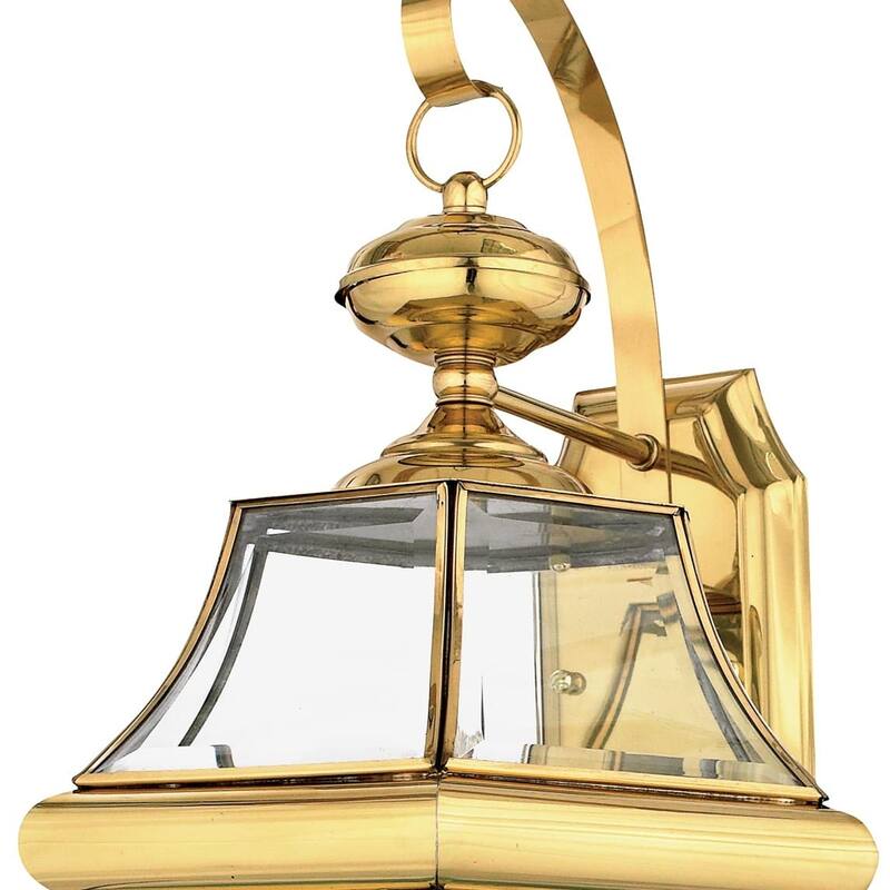 Roseto Gaines 3 Light 23" Tall Outdoor Wall Sconce with Clear Glass