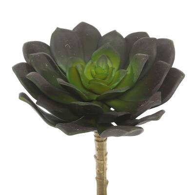 Vickerman 5.75" Artificial Green Echeveria Pick, Set of 3