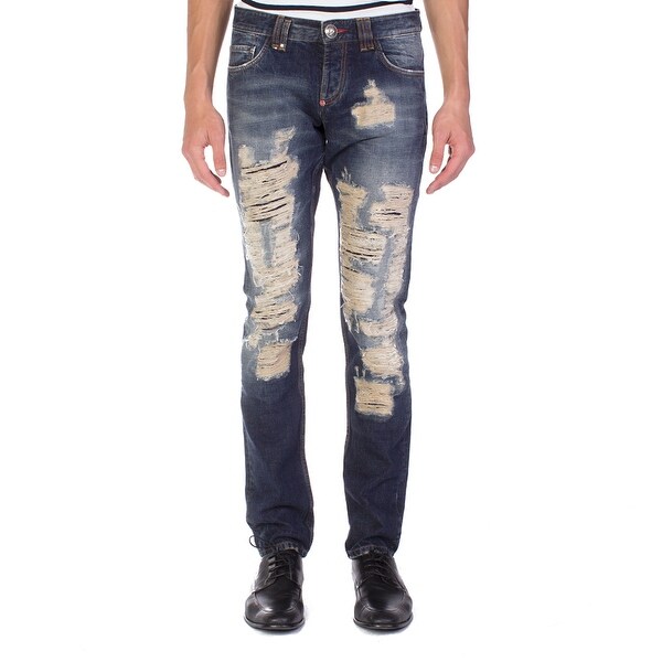 philipp plein straight cut jeans
