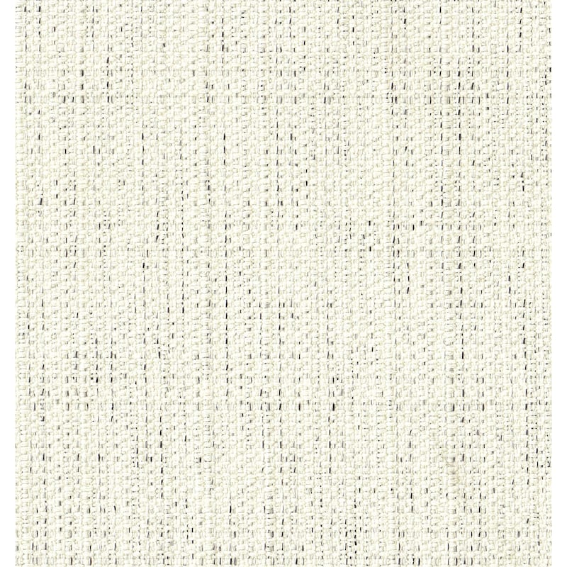 HomePop Square Coffee Table Ottoman – Stain-Resistant Cream Woven