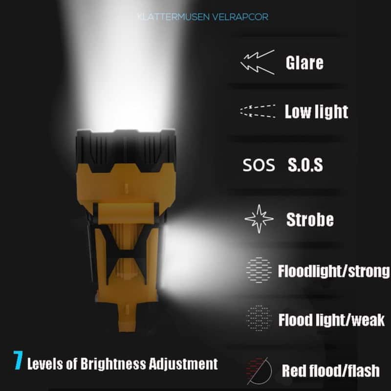  Super Bright 5000 Lumen LED Handheld Spotlight