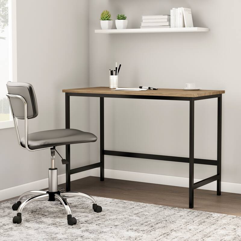 Carbon Loft Eleanor Wood and Metal Desk