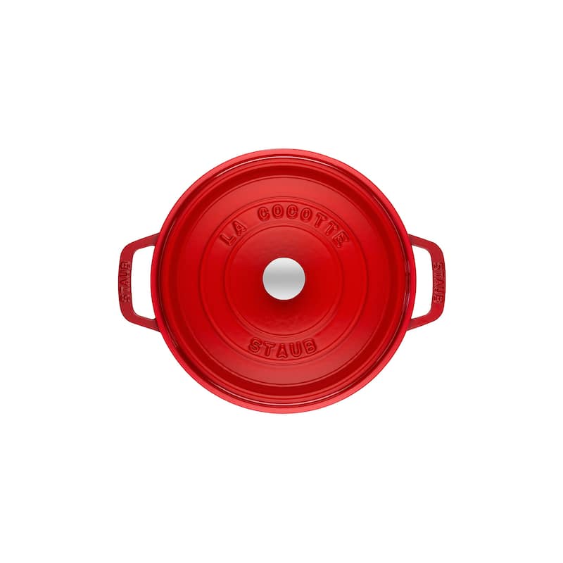 STAUB Cast Iron 5.5-qt Round Cocotte