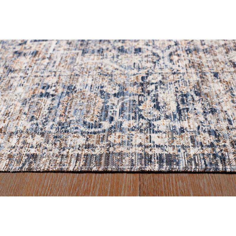Terra by Obeetee Ava Distressed Arabesc Rug