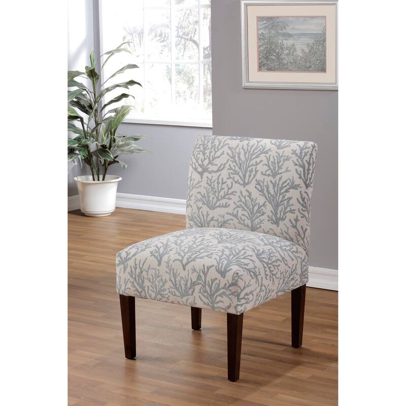 Samantha Transitional Button Tufted Slipper Chair