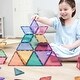 preview thumbnail 6 of 7, Connetix Magnetic Tiles Pastel Shape Expansion Pack, 48 Pieces