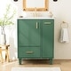 preview thumbnail 24 of 56, Christopher Knight Home 24" Bathroom Vanity Cabinet Set with Sink Combo Green