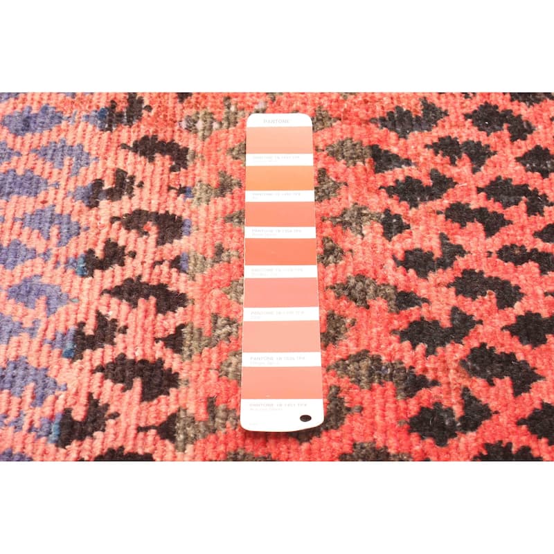 ECARPETGALLERY Hand-knotted Andelz Red Wool Rug - 3'8 x 6'0