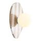 Option Brown Gold White