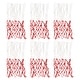 preview thumbnail 1 of 5, 6Pcs Basketball Net Replacement, PP Professional Basketball Hoop Net