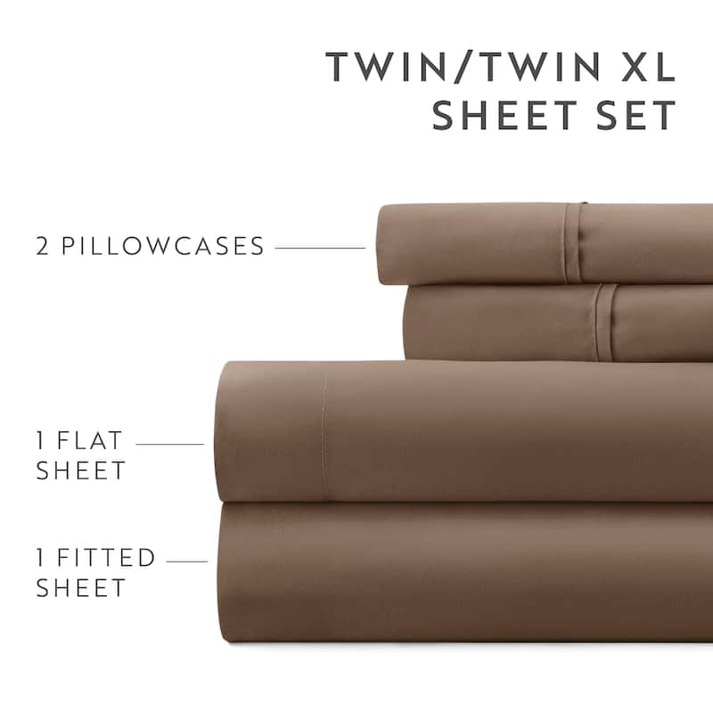 Becky Cameron Double Brushed Deep Pocket 6 Piece Sheet Set