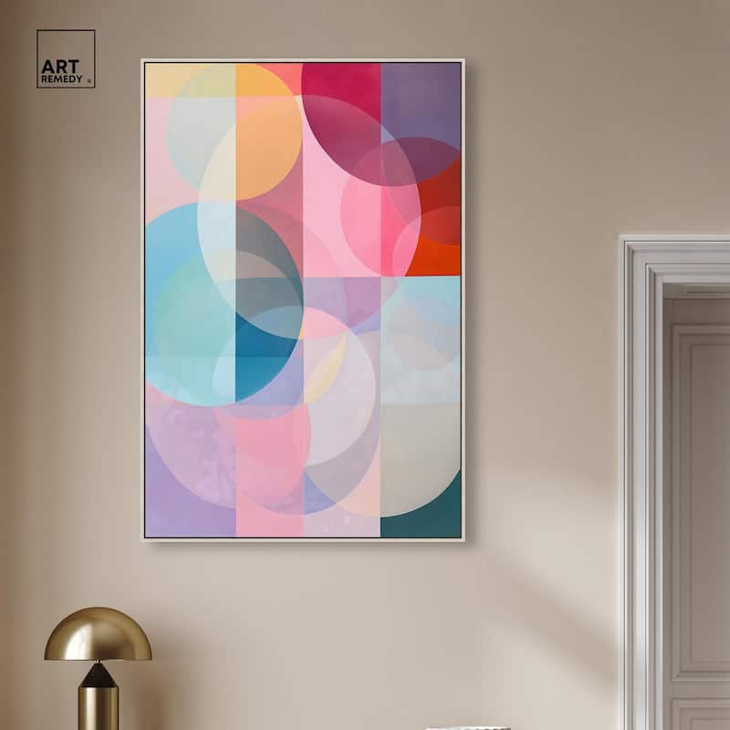 Oneiric Circles IV Canvas by Art Remedy