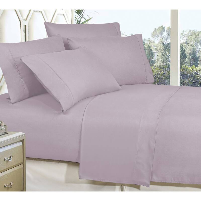 Copper Grove Boughton Wrinkle-resistant Deep-pocket Bed Sheet Set - Full - Lilac