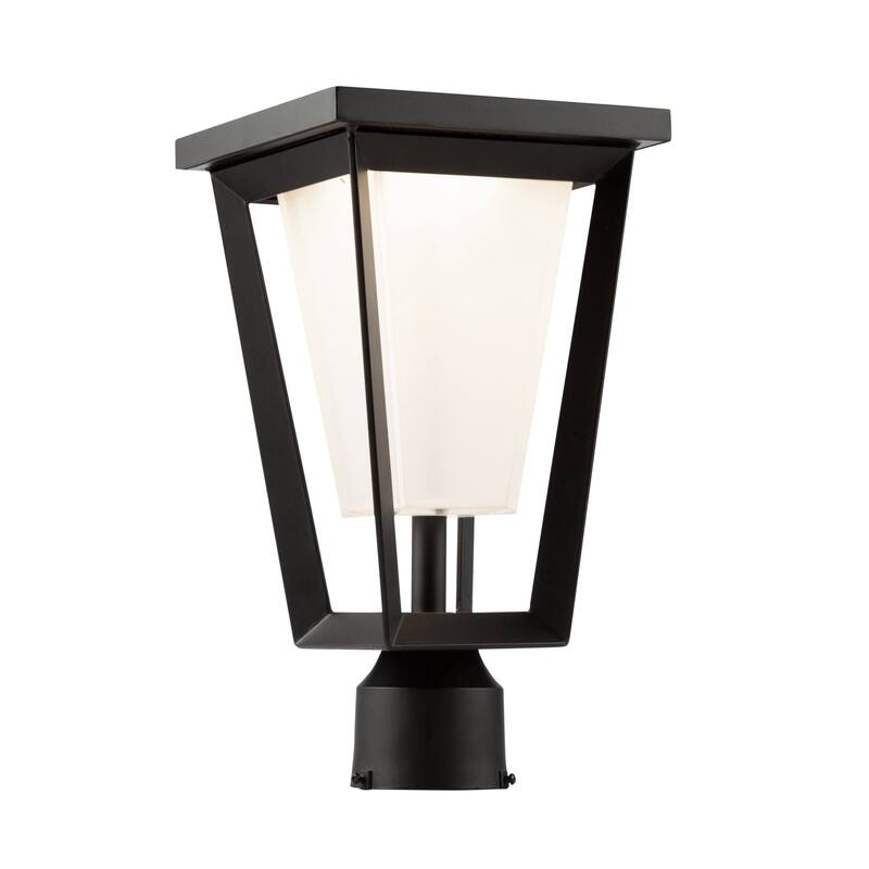 Artcraft Waterbury - 12W LED Outdoor Lantern - Black - Black