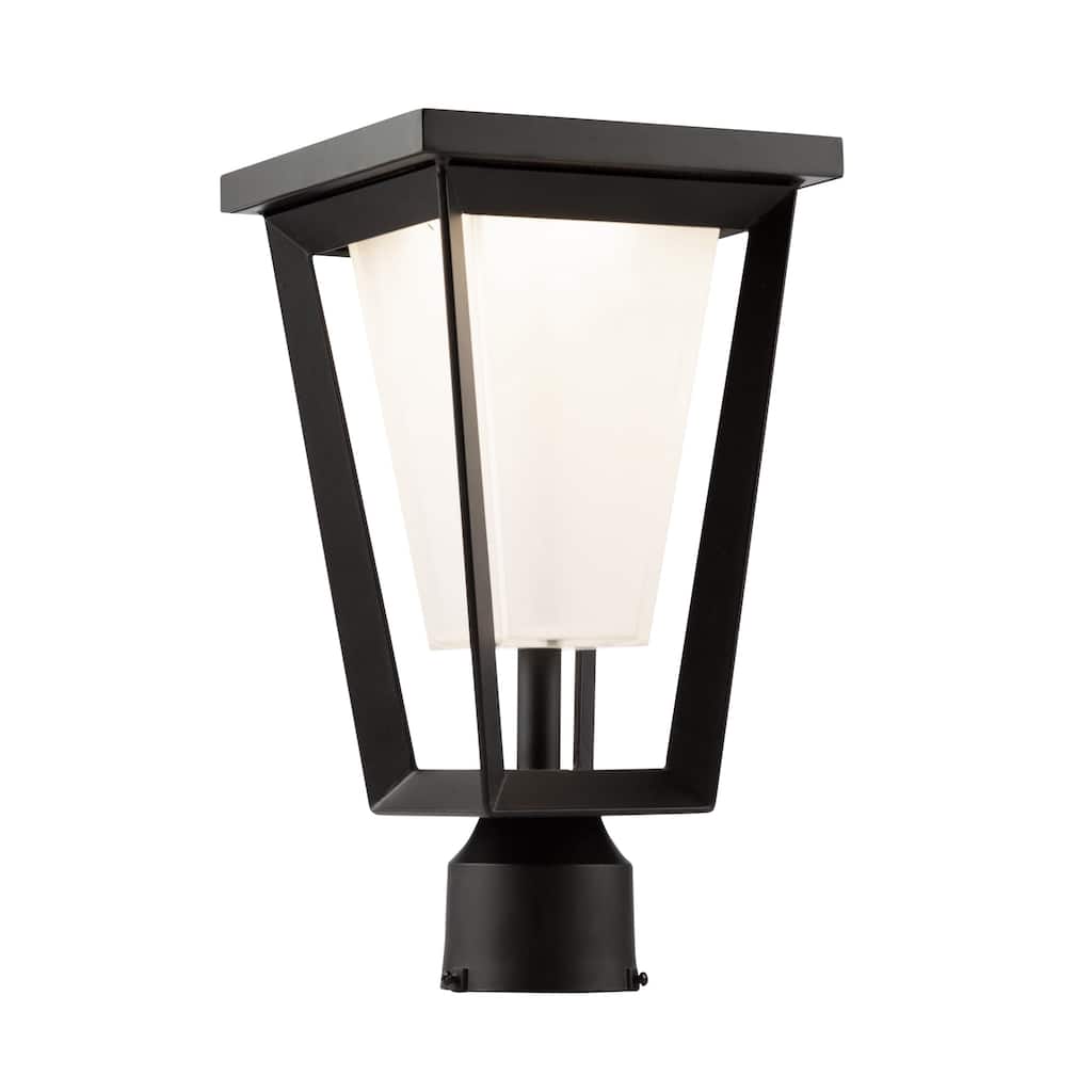 Artcraft Waterbury - 12W LED Outdoor Lantern - Black