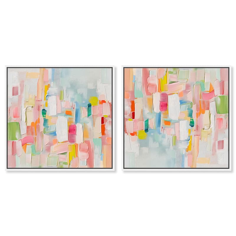 Gossamer Light II Canvas by Art Remedy - 30" x 30" - Gold
