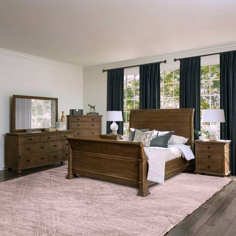 Hunter 6 Piece Solid Wood Bedroom Set