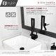 preview thumbnail 14 of 22, STYLISH Single Handle Bathroom Faucet for Single Hole Brass Vessel Mixer Tap - Faucet Height: 17 1/2" | Spout Height: 8"
