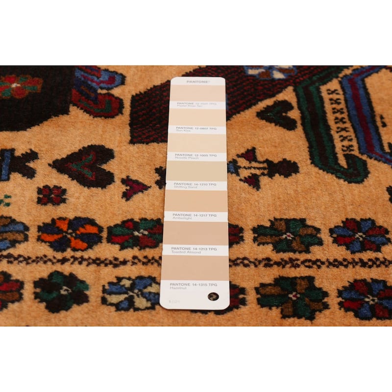 Teimani Beige Rug 3'10" x 6'8" - 3'10 x 6'8