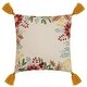 preview thumbnail 1 of 1, Boho Holiday Pillow Collection Floral Multi - 16 x 16 - Floral