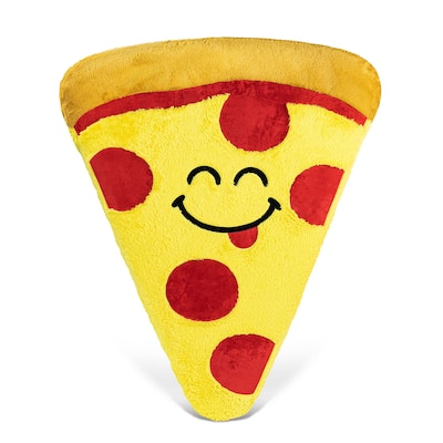 Pizza Floor Floatie, Kids Round Pillow, Soft Inflatable Cushion