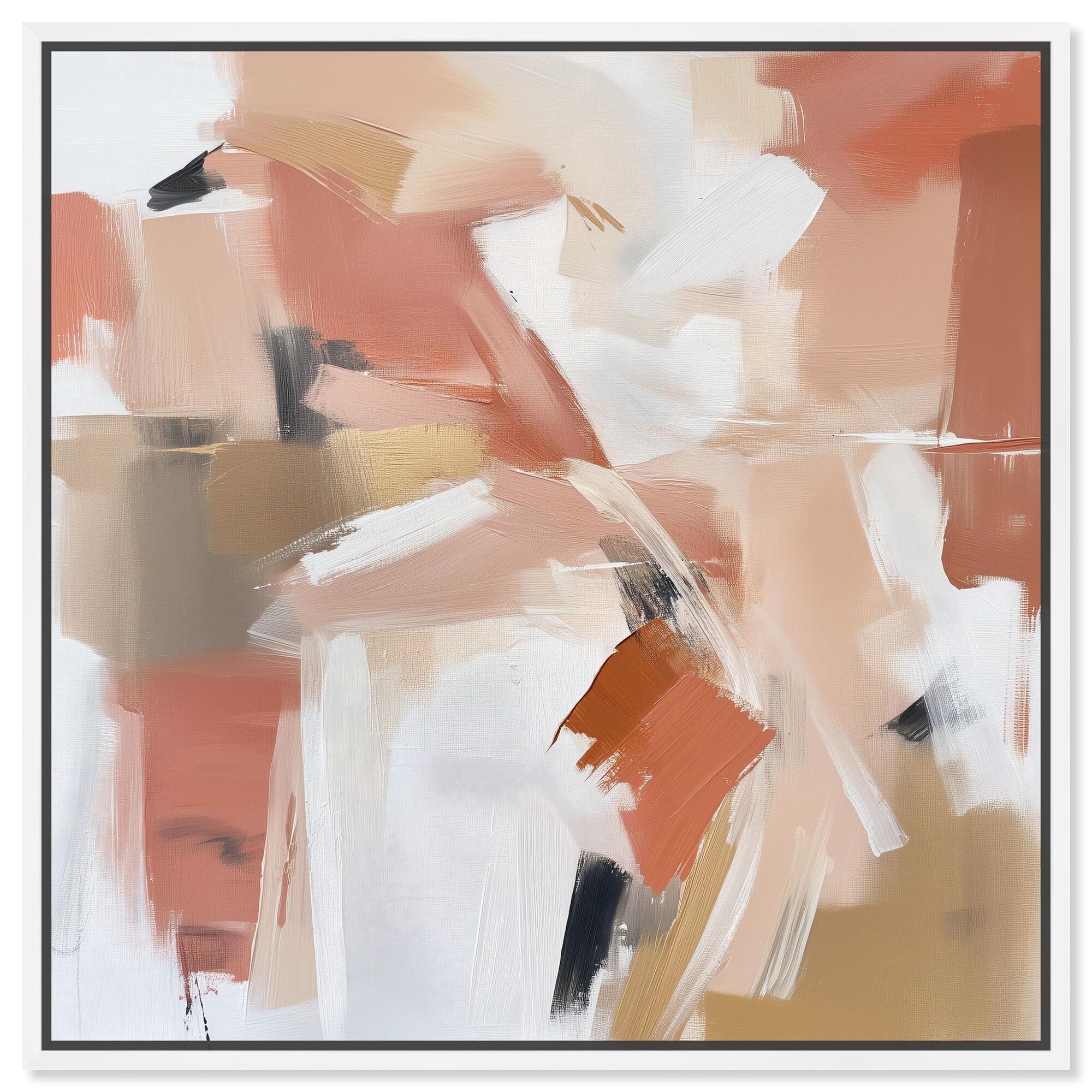 Rose and Rust I Canvas by Art Remedy