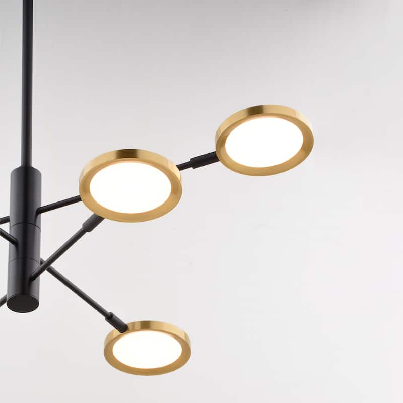 Vaxcel Lighting P0424 6 Light 35" Wide LED Suspension Pendant