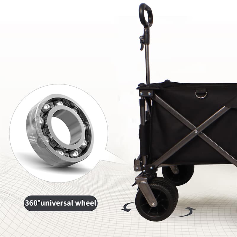 Heavy Duty Utility Beach Wagon Cart