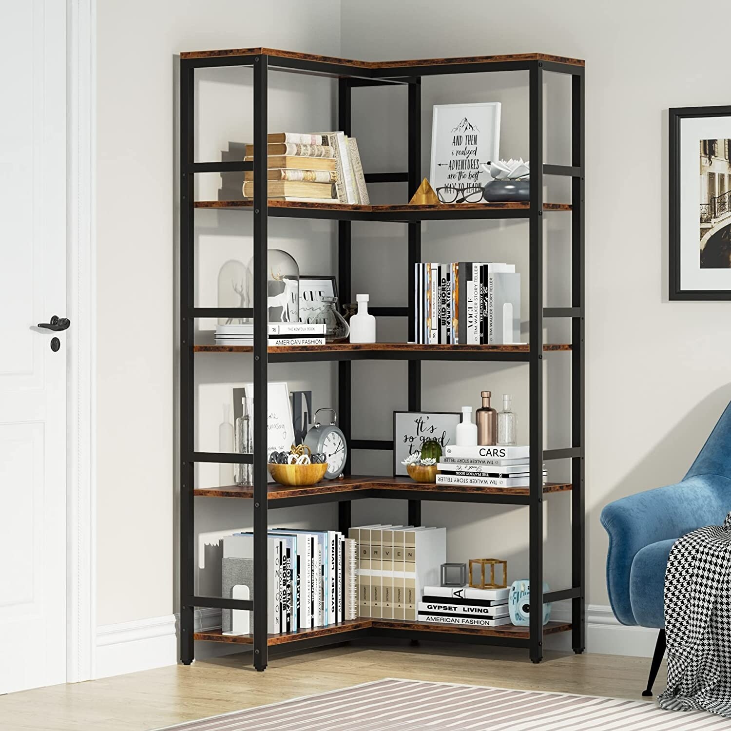 https://ak1.ostkcdn.com/images/products/is/images/direct/62bdc57ccbffb3a17ca25016cae2311333e16cb4/5-Tier-Corner-Bookshelf%2C-Industrial-Large-Corner-Etagere-Bookcase-for-Living-Room-Home-Office%2C-Rustic-Brown.jpg