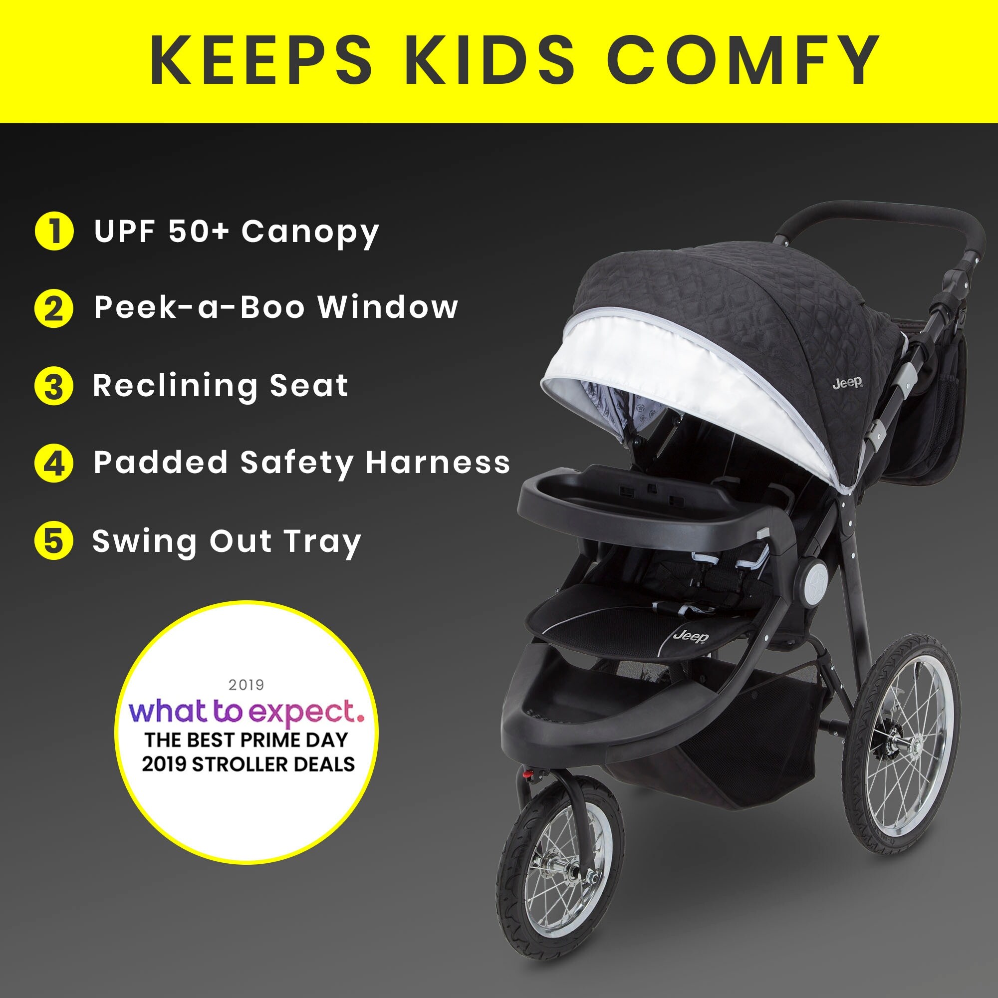 Baby Jogger Jeep Cross Country Stroller Car Seat Jeep Cross