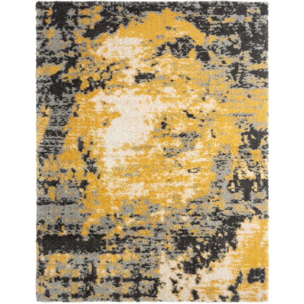 Zenith Abstract Shag Area Rug