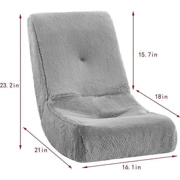 dimension image slide 1 of 5, Heritage Kids Foldable Rocker Gaming Chair